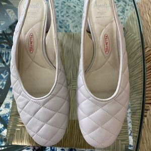 Amalfi Quilted Slingback Shoes, like new! 8M